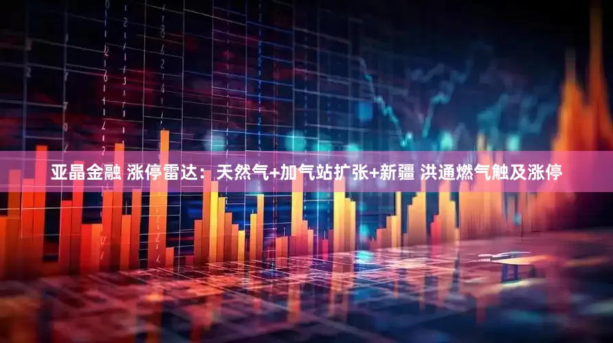 亚晶金融 涨停雷达：天然气+加气站扩张+新疆 洪通燃气触及涨停