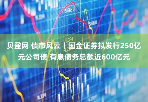 贝盈网 债市风云｜国金证券拟发行250亿元公司债 有息债务总额近600亿元
